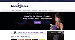 Desktop Screenshot of hocus-pocus.com